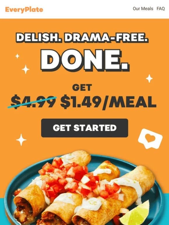 3 words: drama. free. dinners.