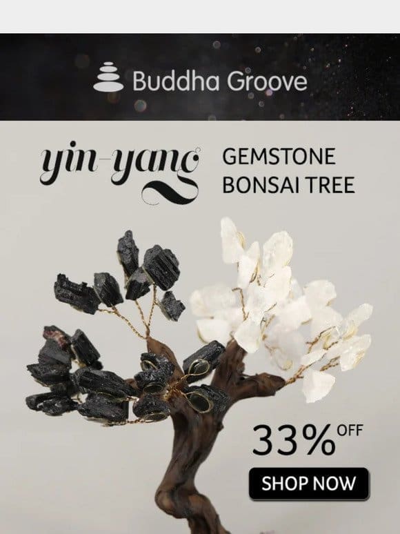 33% OFF New Yin Yang Bonsai Tree Ends Today