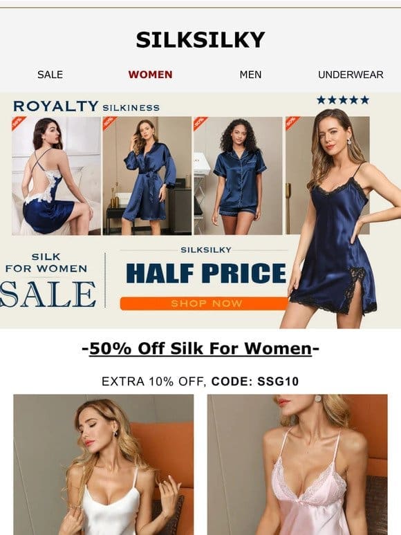 Alert!!! Half price women’s style is coming. Only For 2 Hours.