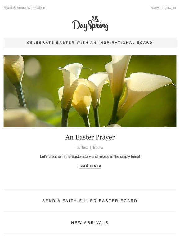 An Easter Prayer