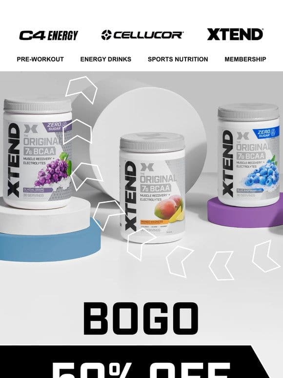 BOGO 50% – 24 HOURS