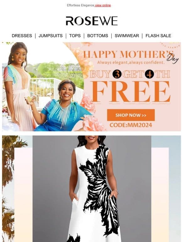 BUY 3 GET 4TH FREE  ‍ ‍  Celebrating Mom’s Love!