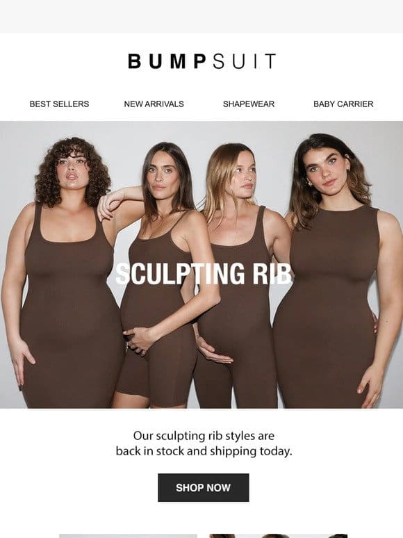 Back In Stock: Sculpting Rib