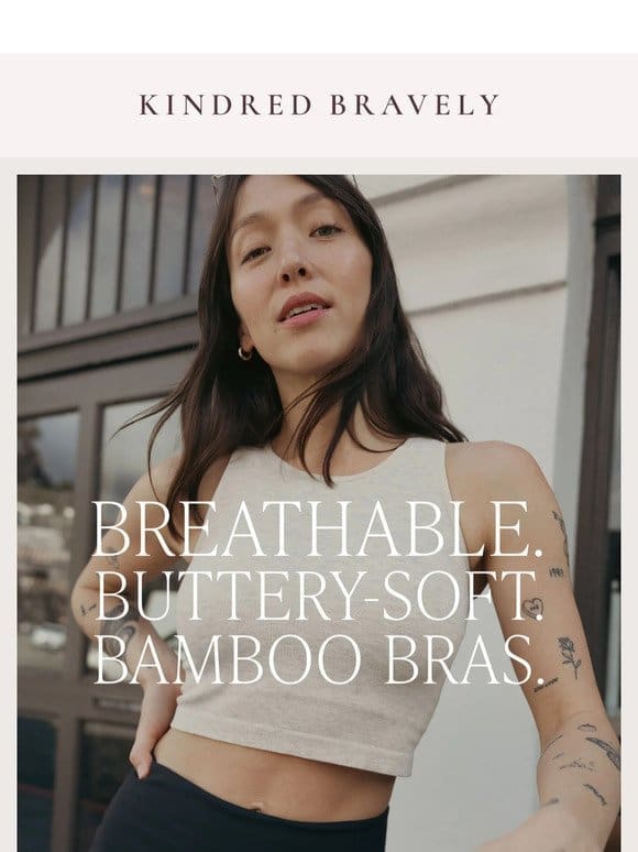 Bamboo. Bras. Basics