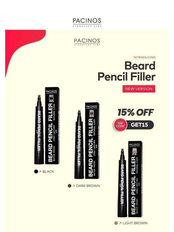 Beard Pencils  ️ New Version Launched