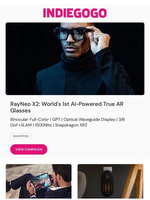 Behold…The World’s 1st AI-Powered True AR Glasses