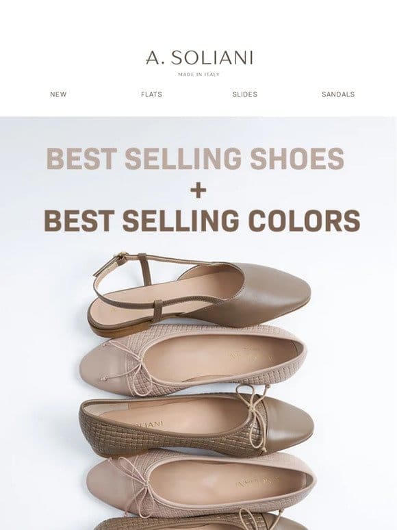 Bestselling Shoes + Best Selling Colors = The Perfect Combo