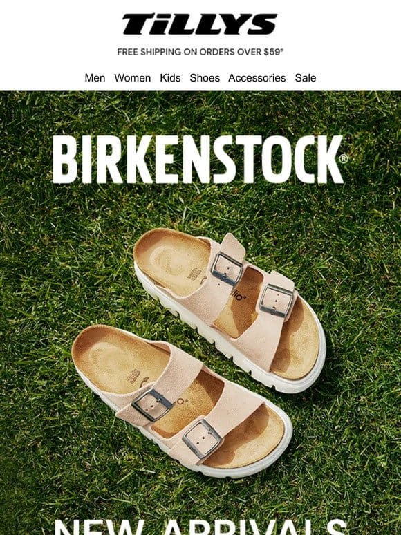 Birkenstock | new arrivals