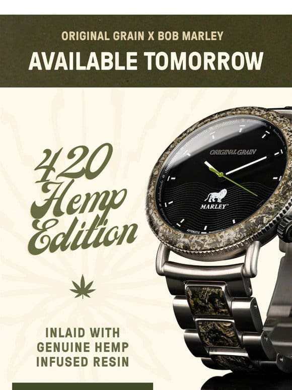 Bob Marley Hemp Edition Drop List