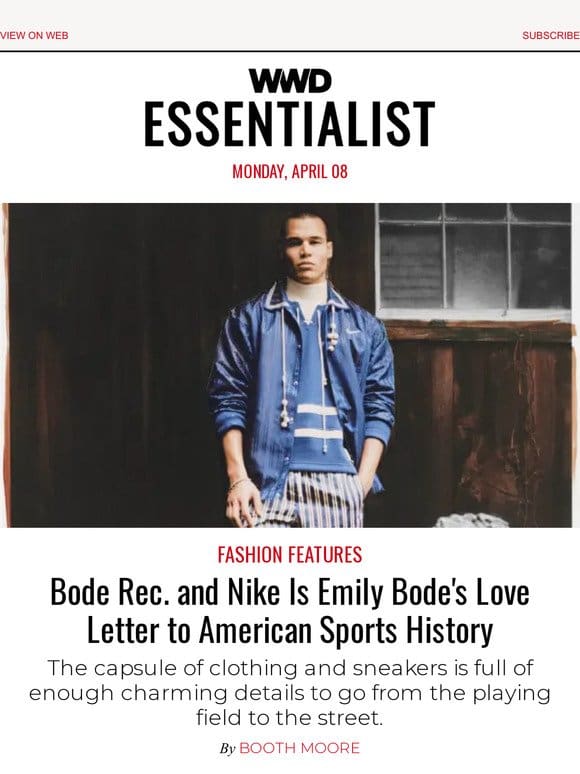 Bode Rec. and Nike Is Emily Bode’s Love Letter to American Sports History