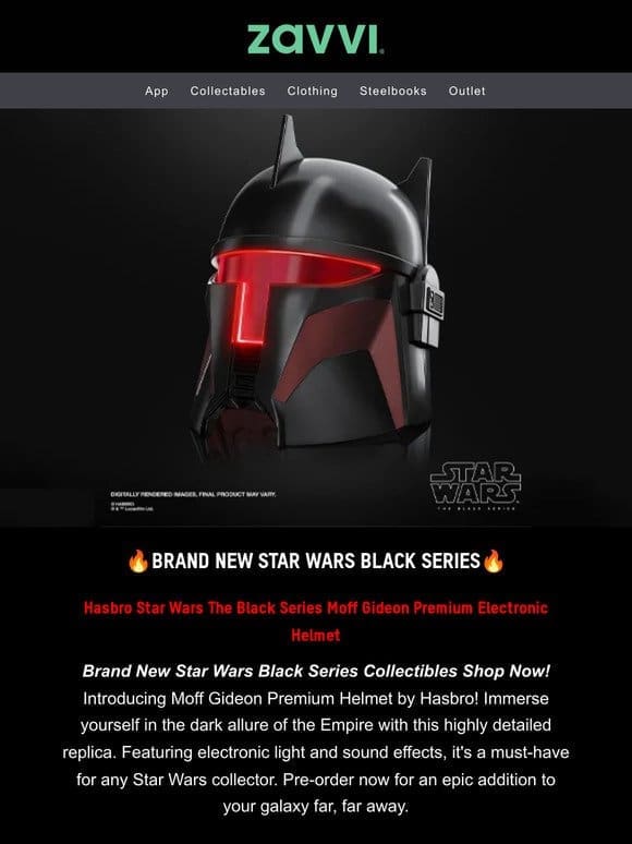 Brand New! Hasbro Star Wars Premium Helmet