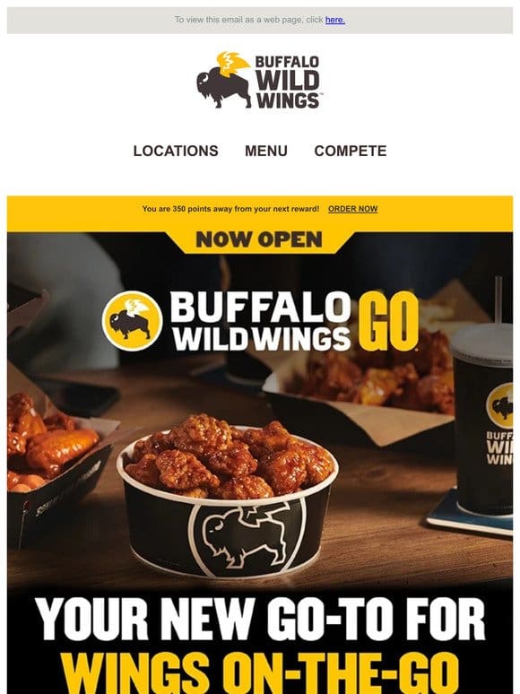 Buffalo Wild Wings GO – now open in Kearny， NJ