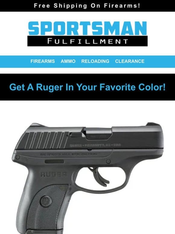 CALIBER: 9mm， COLORS: Many， STARTING AT: $259.99