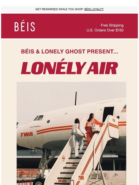 COMING SOON: BÉIS x LONELY GHOST