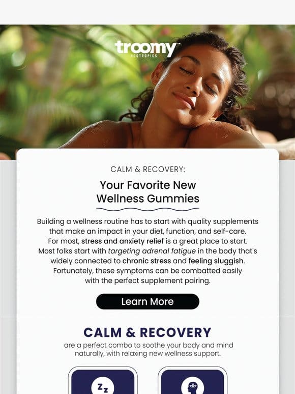 Calm and Recovery: Revitalize Your Daily Self Care