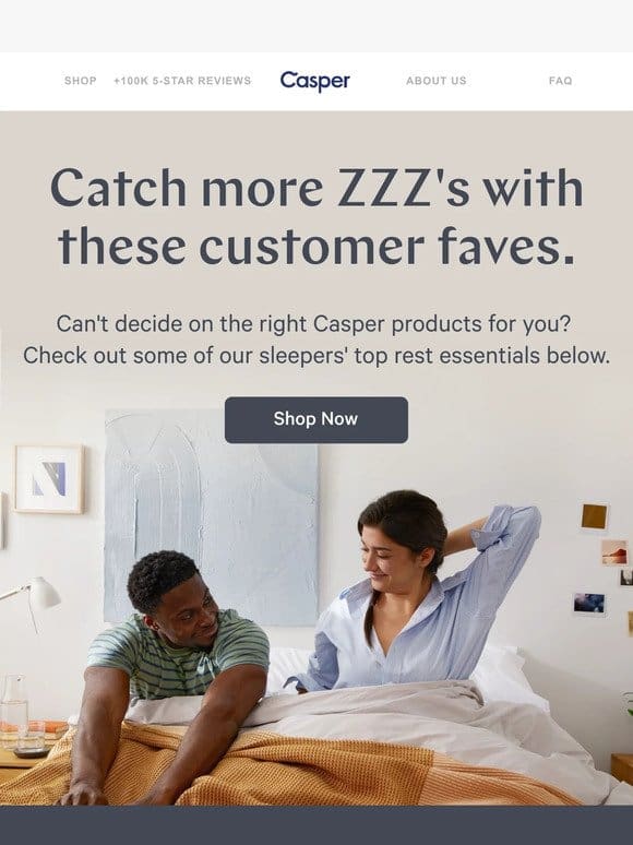 Casper customer favorites