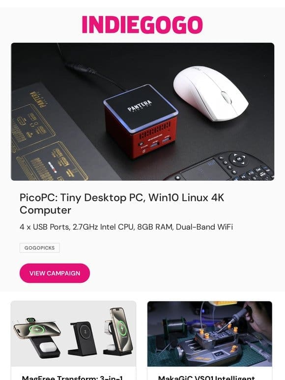 Check out this teeny-tiny 4K desktop PC