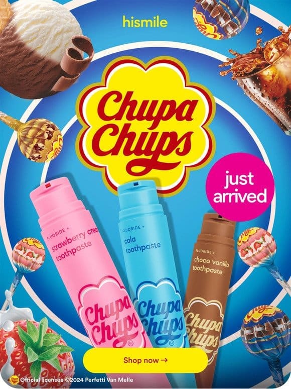 Chupa Chups Toothpaste is here!
