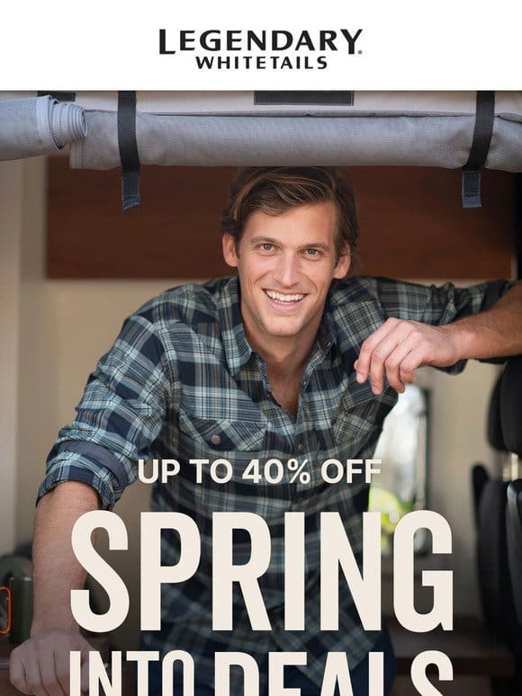 Clean Up with 40% Off