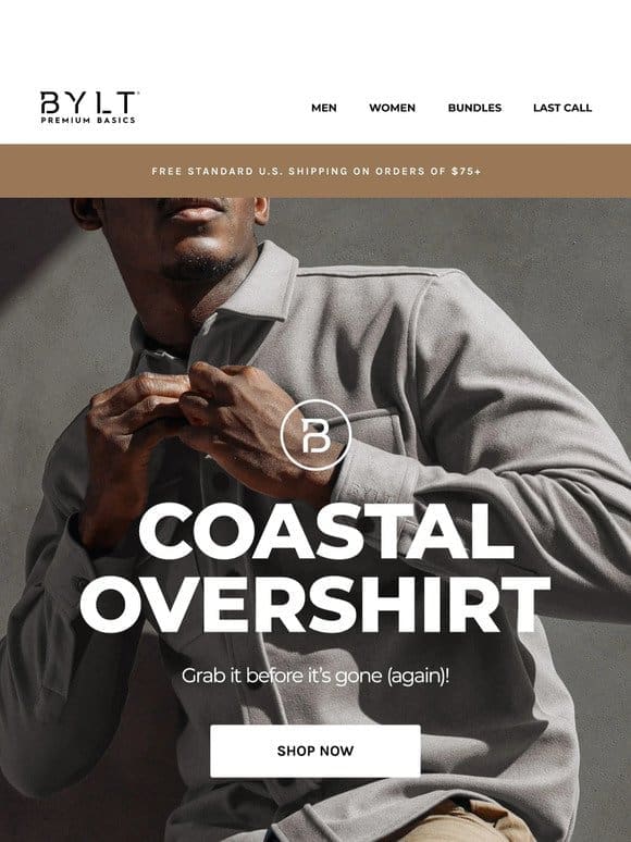 Coastal Overshirt Restocked