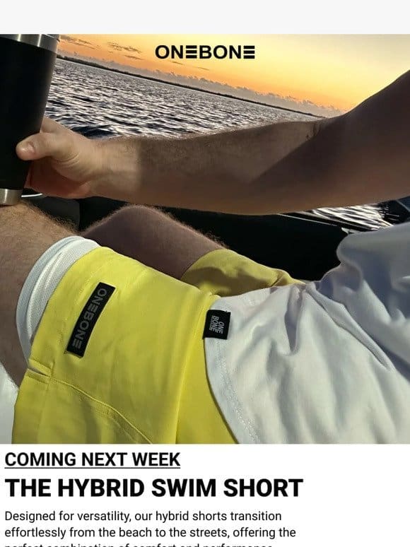 Coming Soon: The Swim Short You’ve Been Waiting For