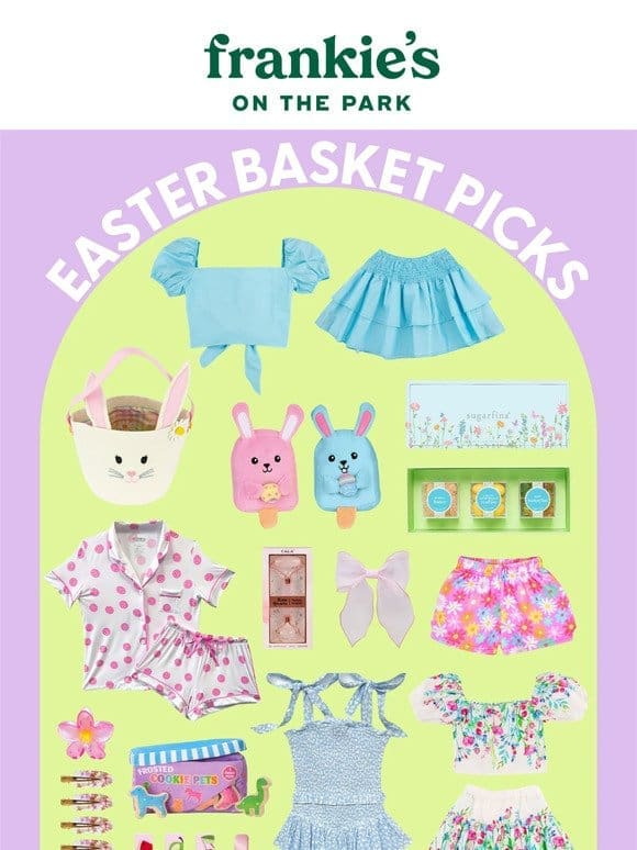 Cutest Easter Basket Gifts + Outfits!