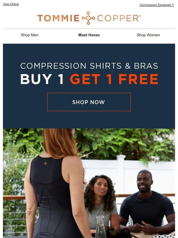 Did you get your free compression shirt?