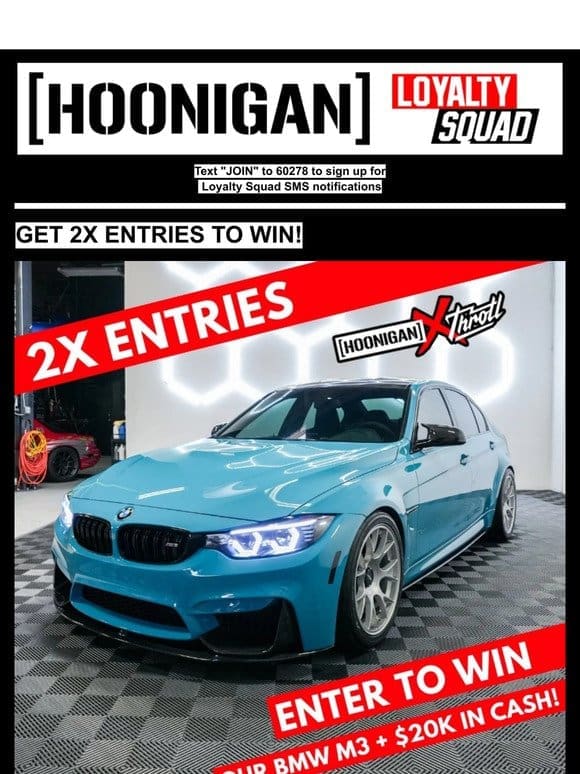 Double Your Chances for the BMW M3