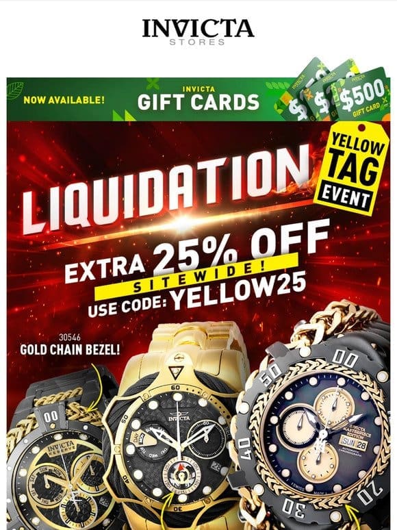 EXTRA 25% OFF LIQUIDATION❗️ ‍ +Sitewide!!!