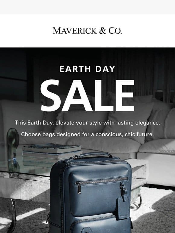 Earth Day Exclusive: $20 Off Selected Items