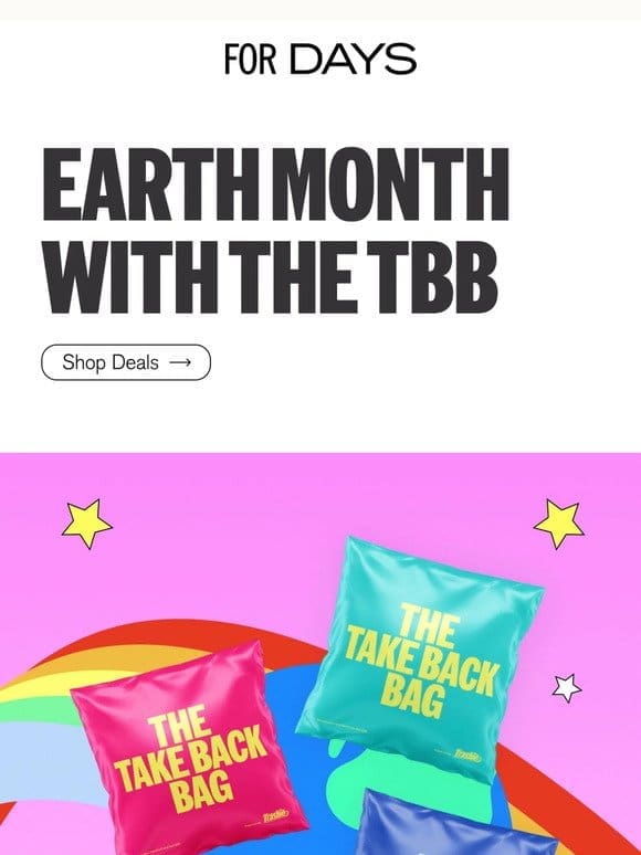 Earth Month TBB Deals!