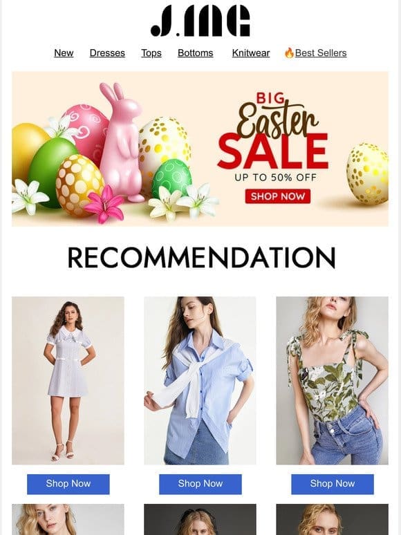 Easter Weekend Sale – Up to 50% OFF