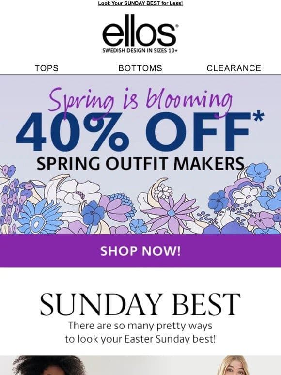 Easter outfits 40% OFF