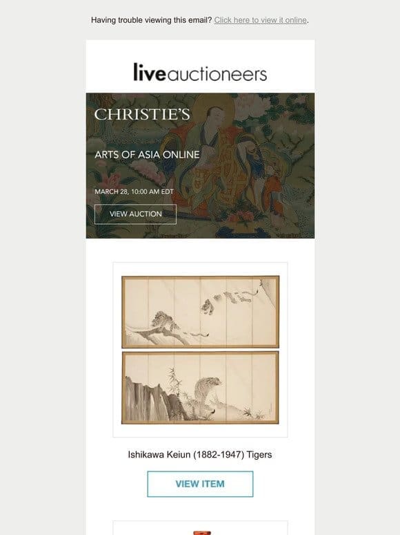 Eastern Treasures from Christie’s & Bonhams