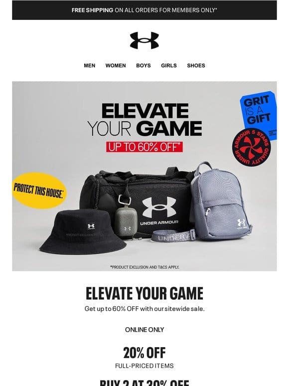 Elevate Your Game this Season