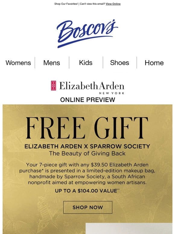 FREE* Elizabeth Arden Gift