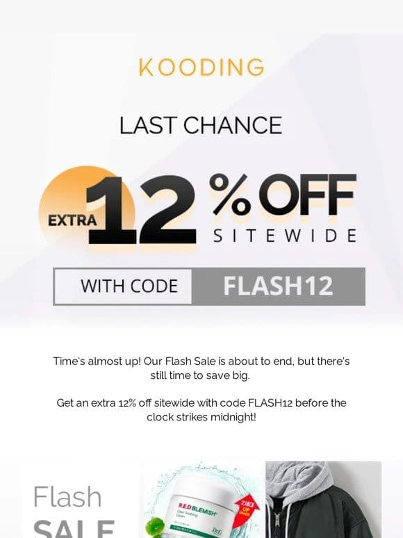 Final Hours – Flash Sale Ends Soon!