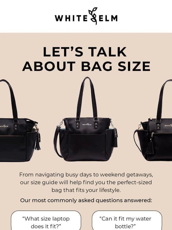 Find Your Perfect Bag Size!