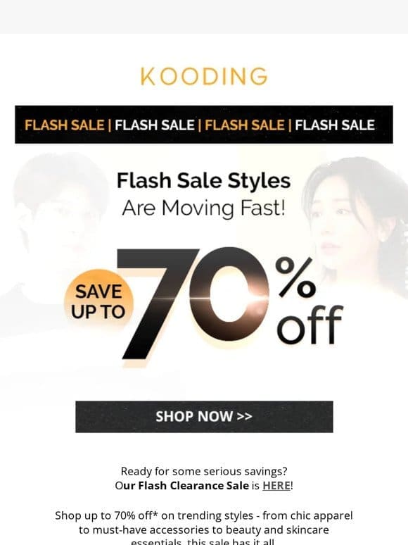 Flash Sale Alert