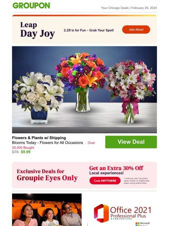 Flowers & Plants w/ Shipping