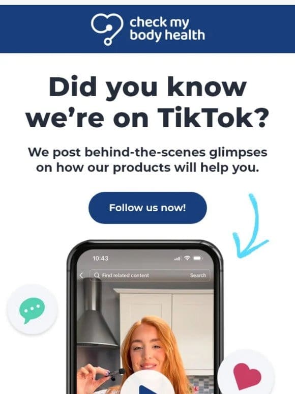 Follow us on TikTok!