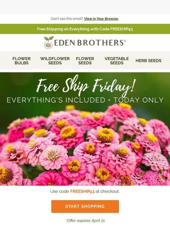 Free Ship Friday