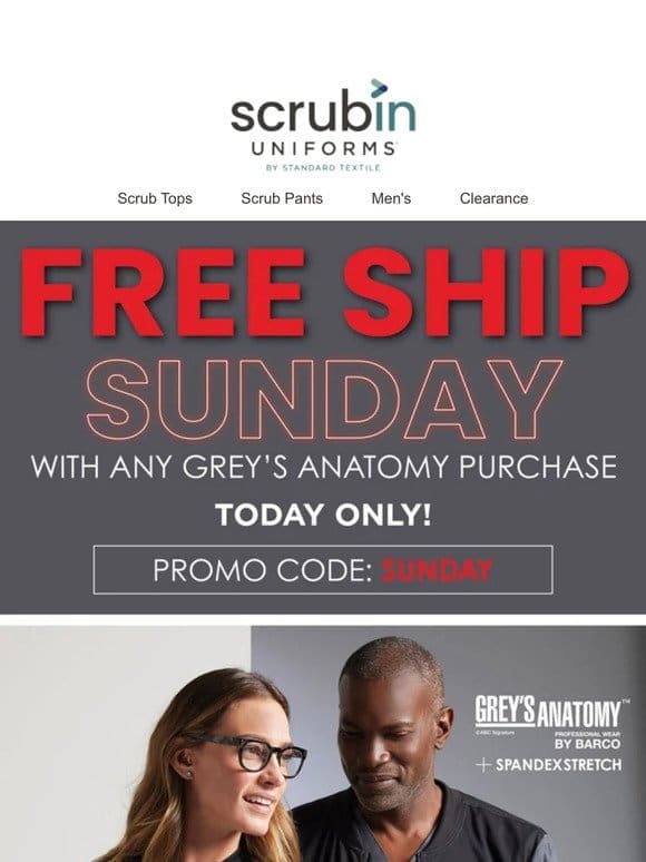 Free Ship Sunday!