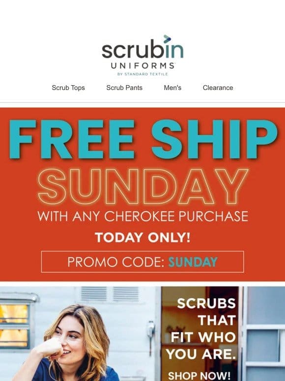 Free Ship Sunday!