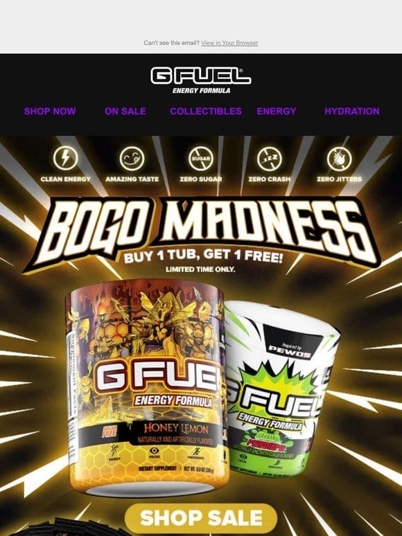 Fuel Your Day with a BOGO Deal