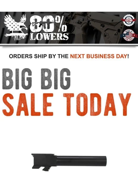 GLOCK BARREL SALE