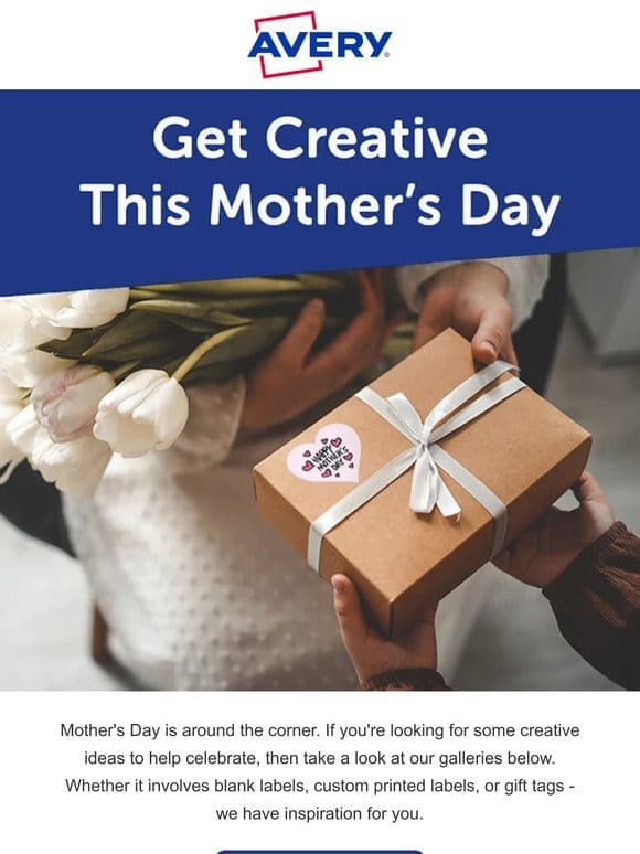 Get Creative This Mother’s Day