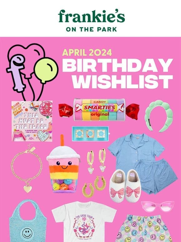 Gifts for the April Birthday Girl!