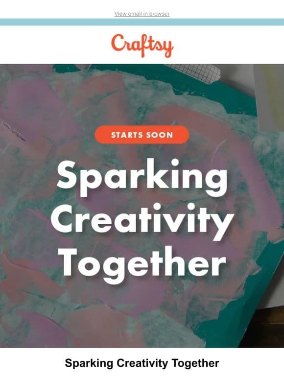 Going LIVE: Sparking Creativity Together with Emily Steffen