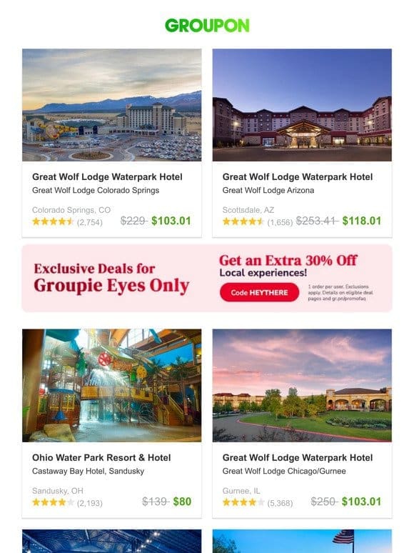 Great Wolf Lodge Waterpark Hotel and More